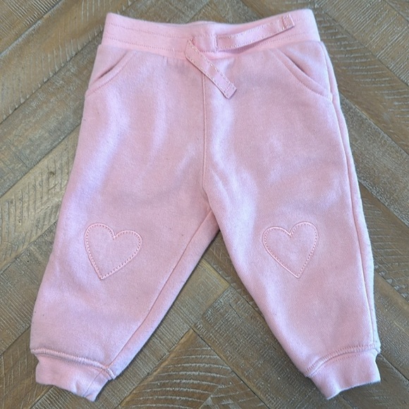George Baby Love Graphic Crewneck Top & Joggers with Heart Knees Sweatsuit Set - Picture 3 of 9